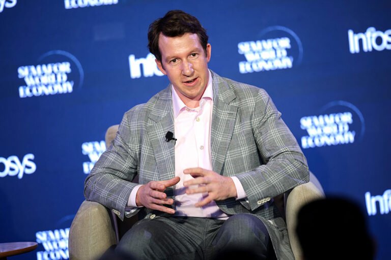 Business Leaders Speak At The Semafor World Economy Summit